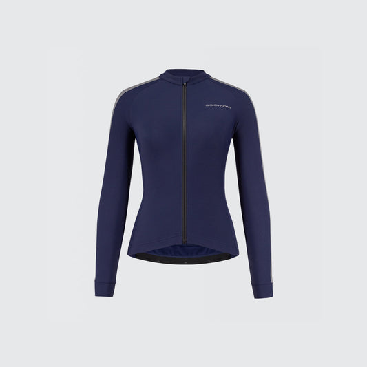 Women's  Base LS Thermal Jersey - Navy