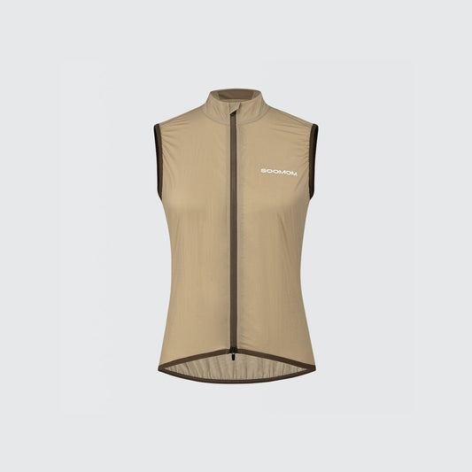 Women's Base Wind Gilet - Clay