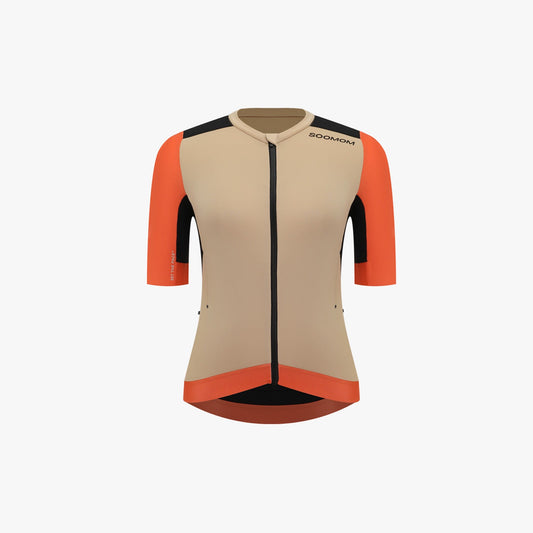 Women's Escape Trailblock Cycling Jersey - Flame
