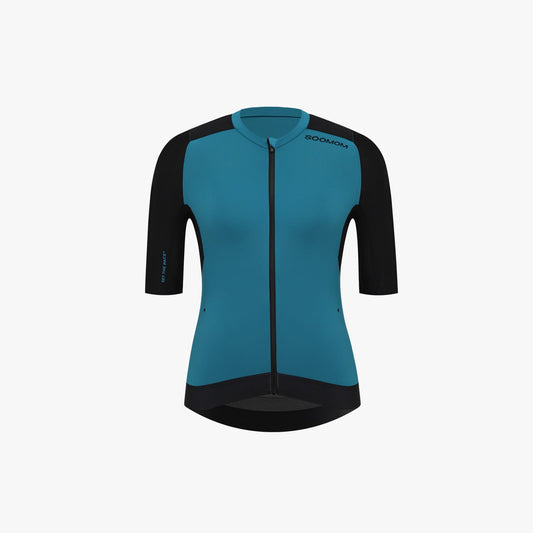 Women's Escape Trailblock Cycling Jersey - Ocean Teal