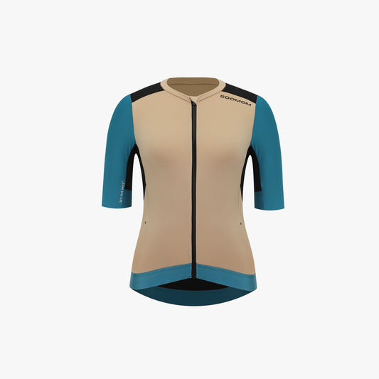 Women's Escape Trailblock Cycling Jersey - Sand