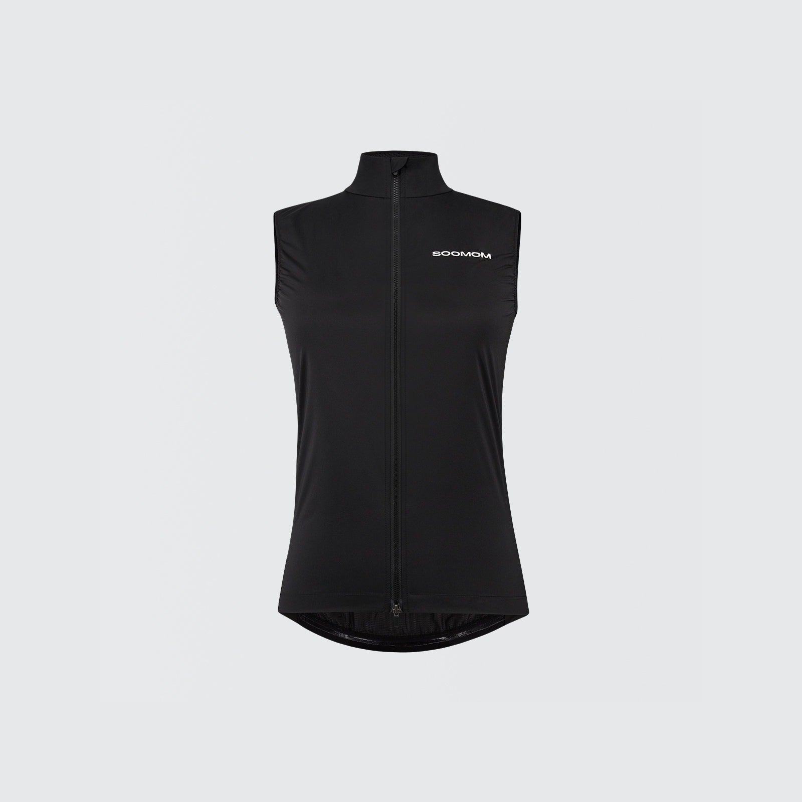Women's Race Lightweight Windproof Gilet - Black