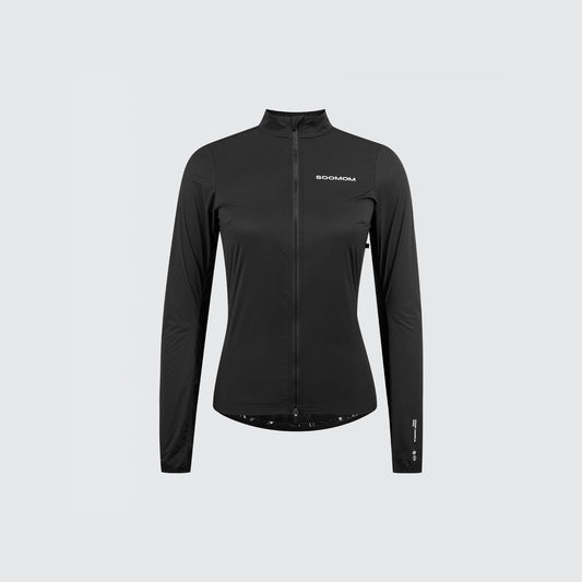 Women's Race Lightweight Windproof Jacket - Black