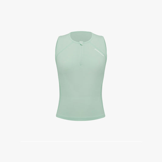 Women's Sleeveless Base Aero Vest - Mistleaf