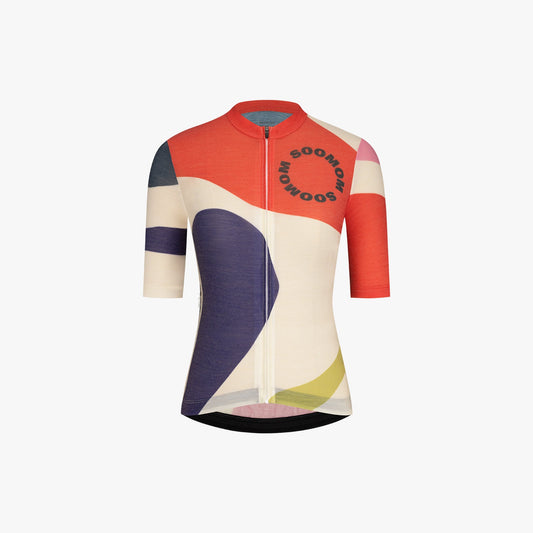Women's Soomom x Spin Spin Art Series Merino Jersey - Paceline
