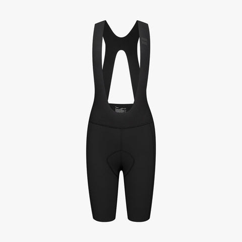 Women's All-Round Lightweight Bib Short - Black SOOMOM | Cycling Apparel