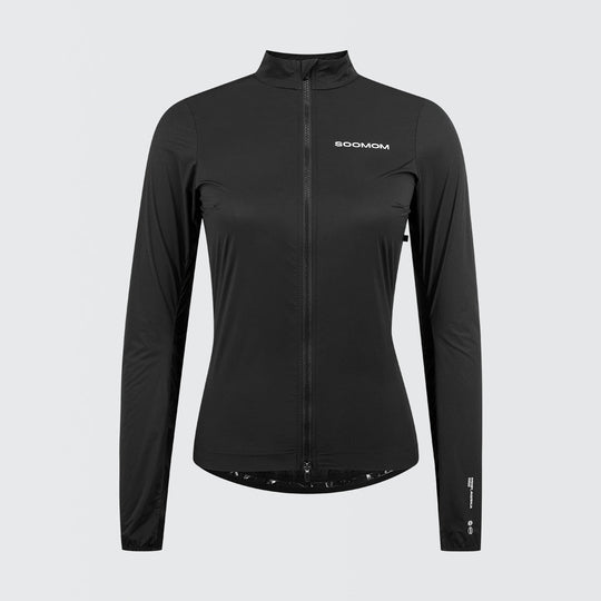 Women's Race Lightweight Windproof Jacket - Black