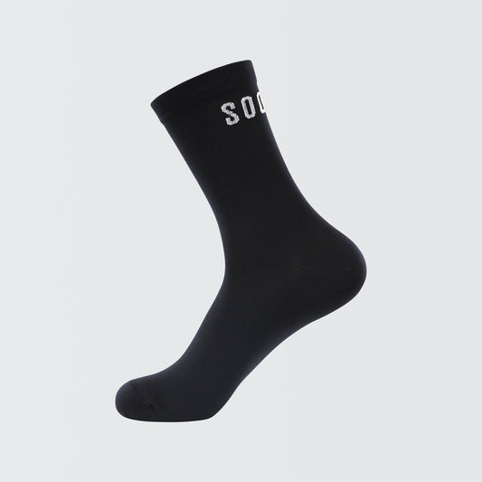 Base Logo Socks - Black — alternate view