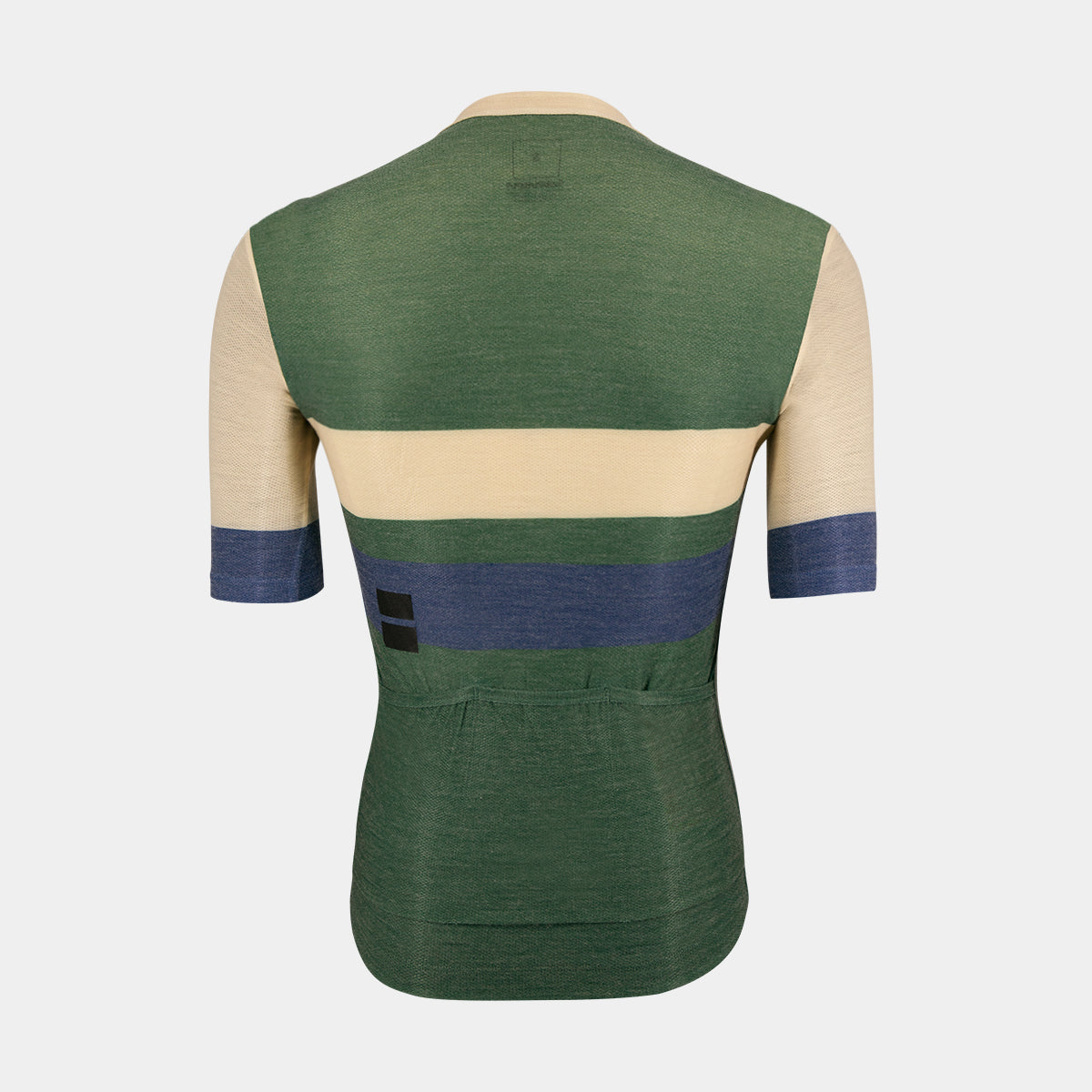 Pro Lightweight Merino Jersey - Retro Stripes Olive