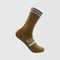 Reflective Chic Logo Cycling Socks - Latte Brown