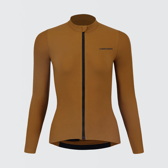 Women's Pro Lightweight LS Thermal Jersey - Tawny Brown