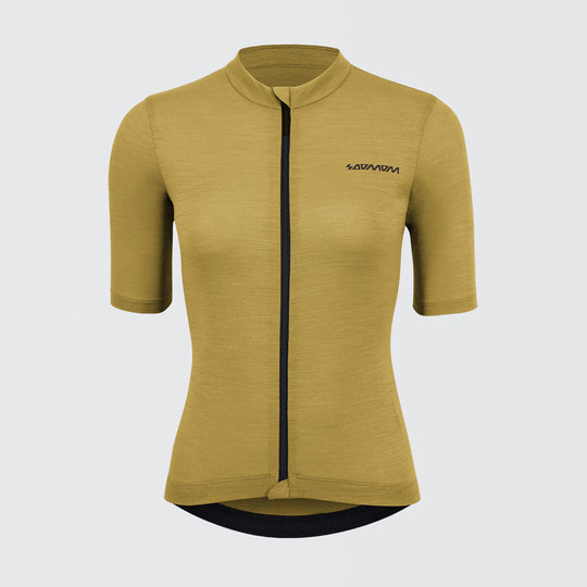 Women's Pro Classic Merino Jersey - Mustard Yellow