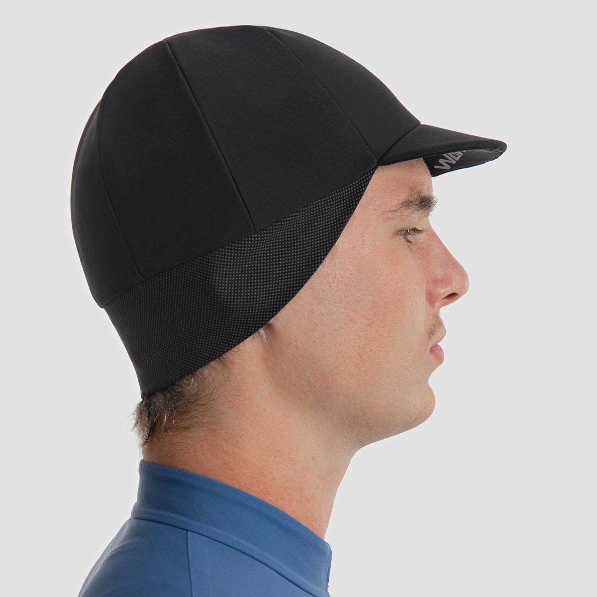 Pro Reflective Windproof Thermal Cap - Black