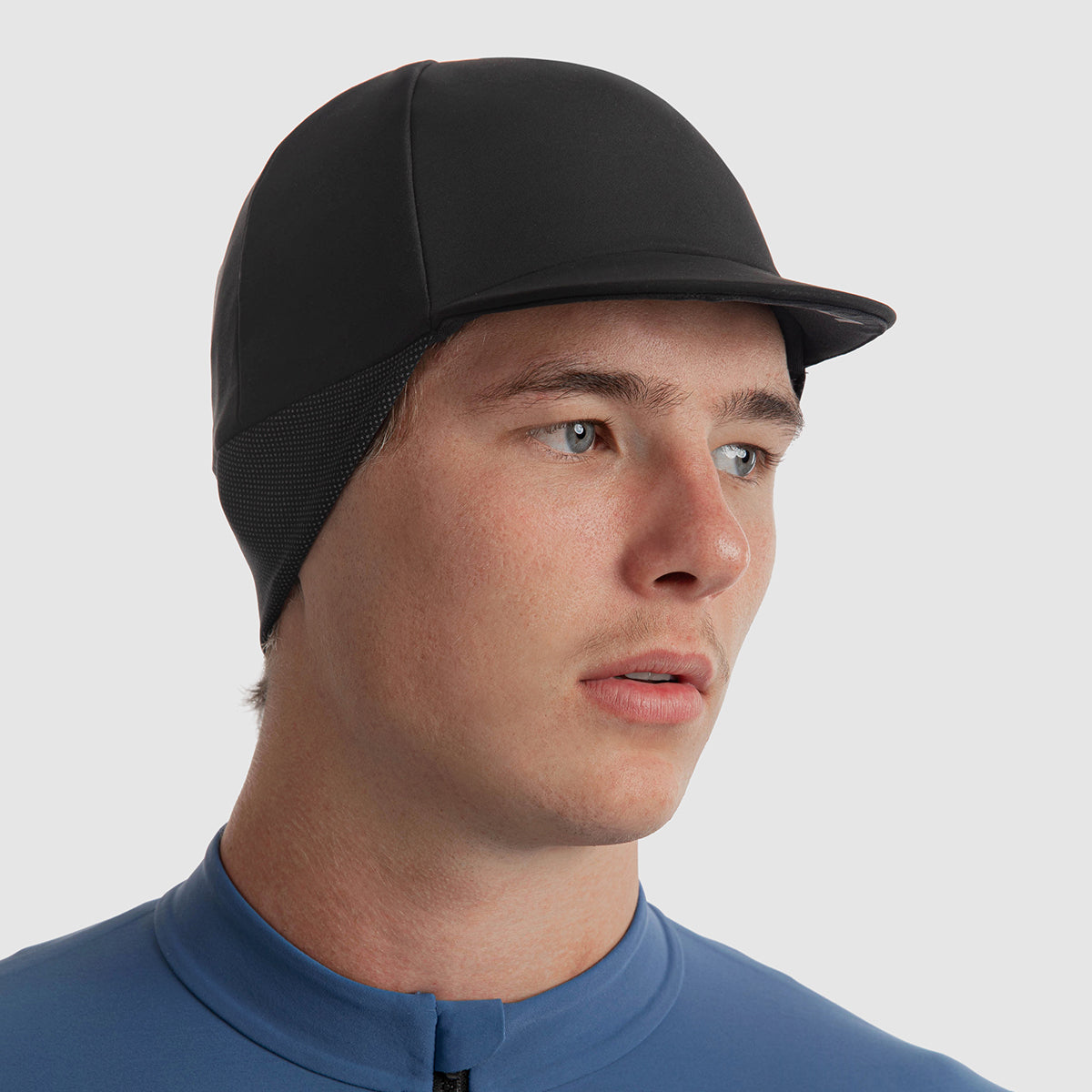 Pro Reflective Windproof Thermal Cap - Black