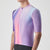 Men's Gradient Reflective Cycling Jersey - Violet