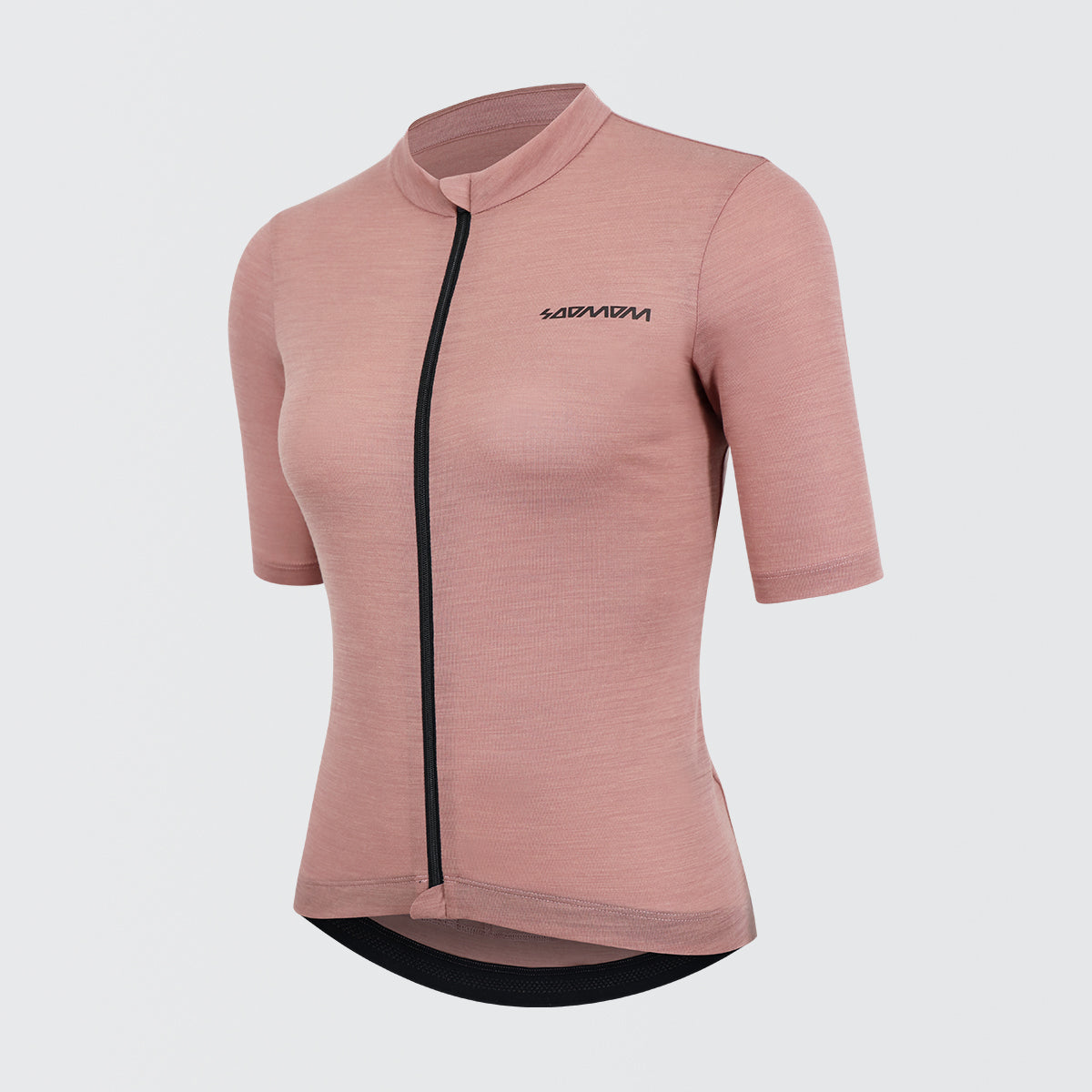 Women's Pro Classic Merino Jersey - Chalk Pink SOOMOM | Cycling Apparel