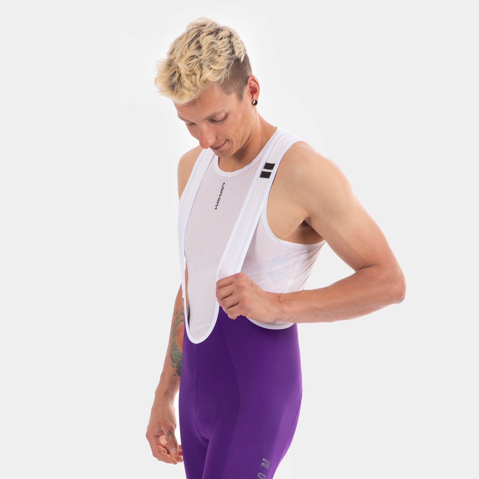 Base Classic Bib Shorts - Purple SOOMOM | Cycling Apparel