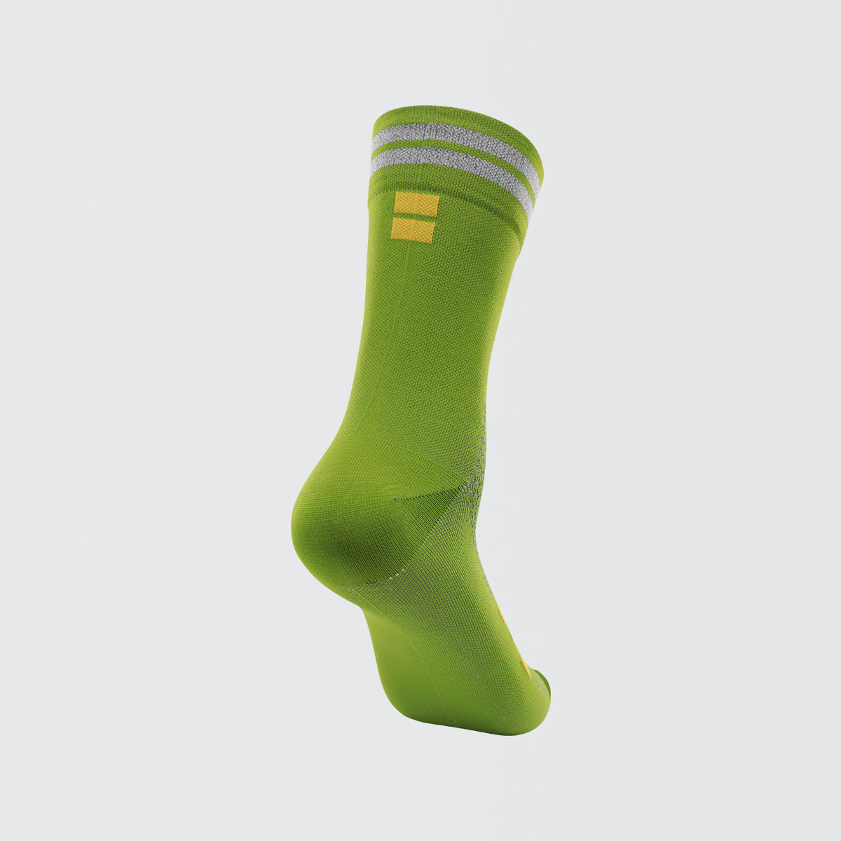 Reflective Chic Logo Cycling Socks - Olive
