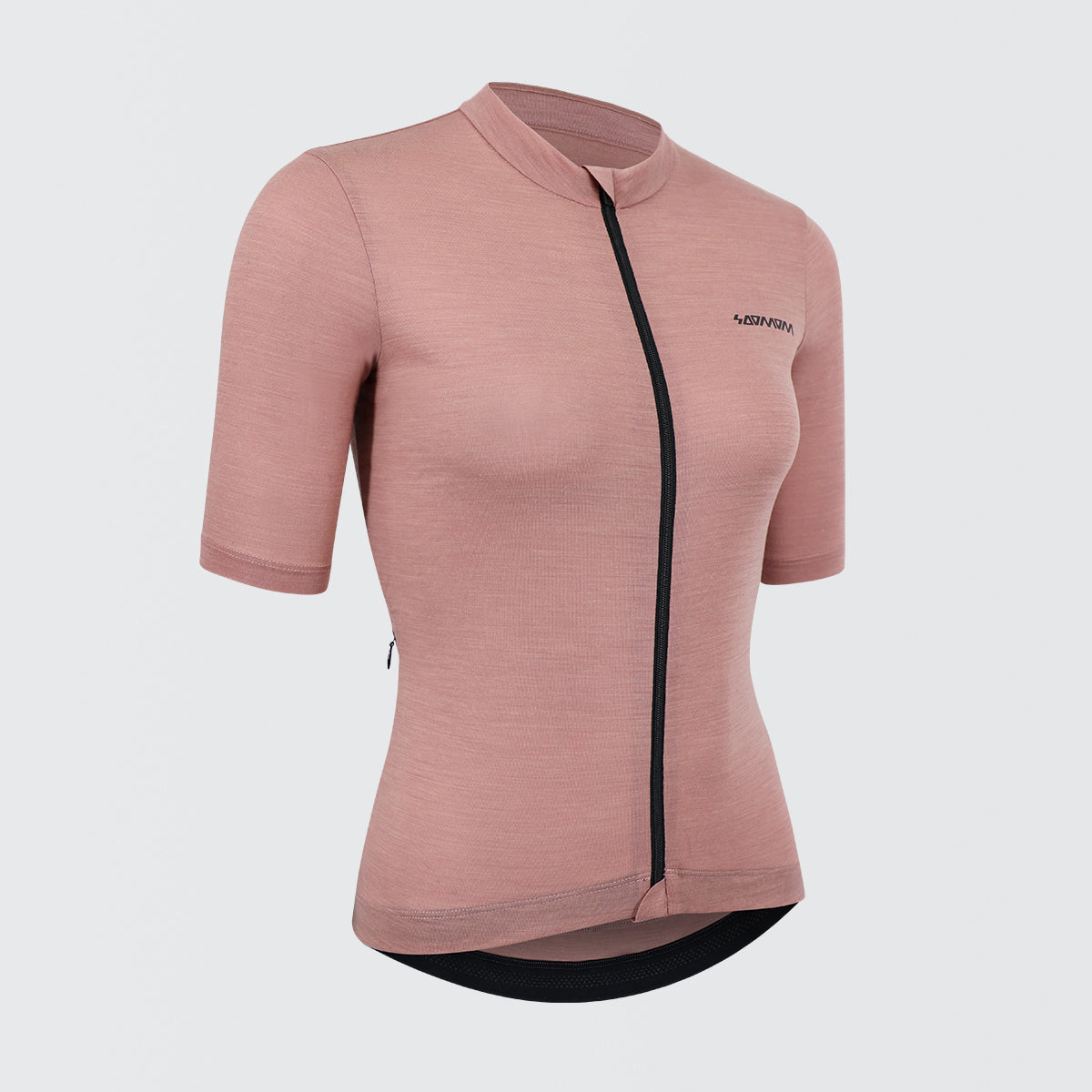 Women's Pro Classic Merino Jersey - Chalk Pink - SOOMOM | Cycling Apparel