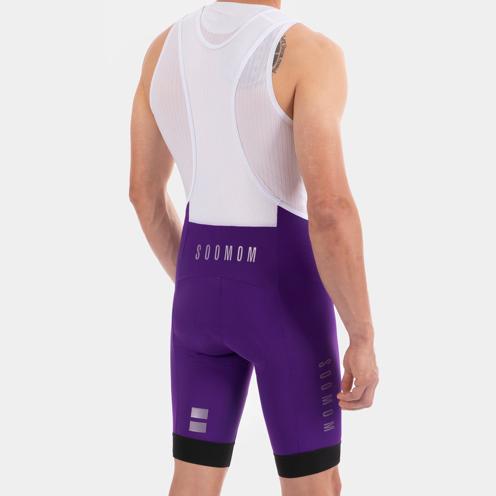Base Classic Bib Shorts - Purple SOOMOM | Cycling Apparel