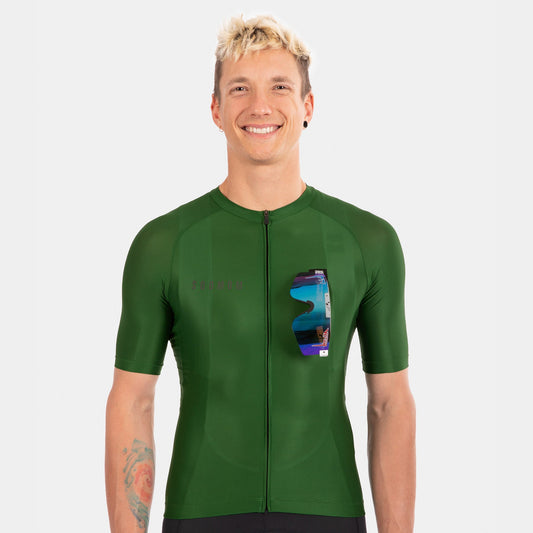Base Lightweight Jersey - Deep Forest Green — alternate view