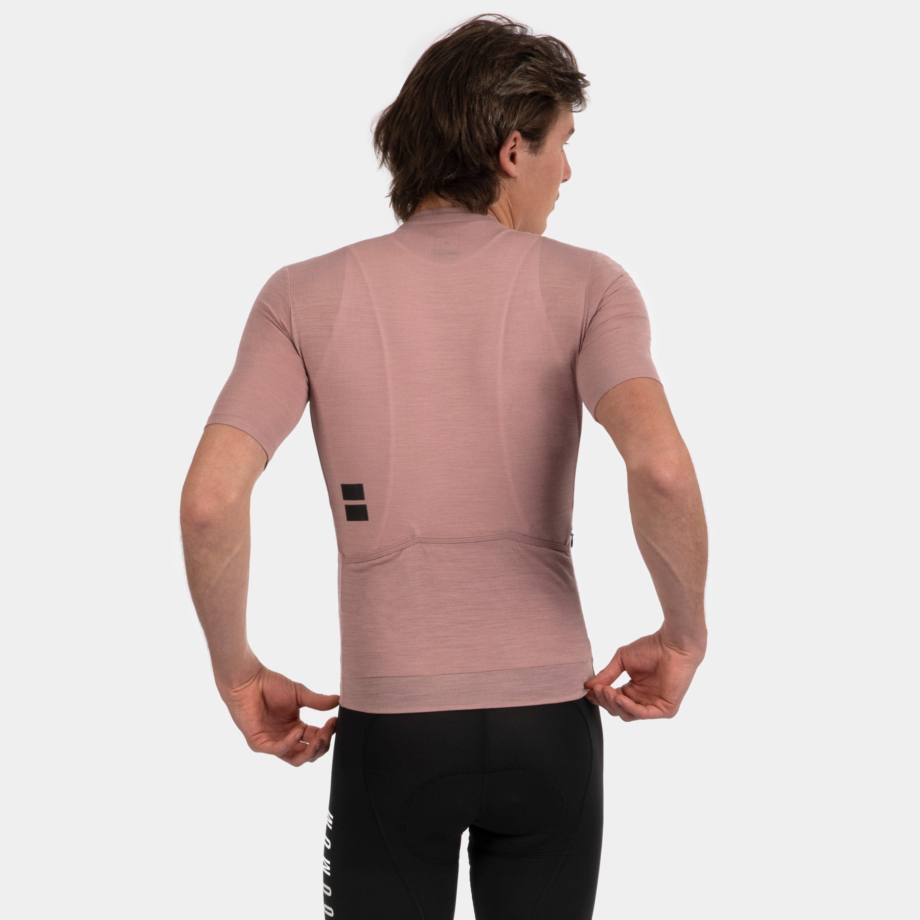 Pro Classic Merino Jersey - Chalk Pink SOOMOM | Cycling Apparel