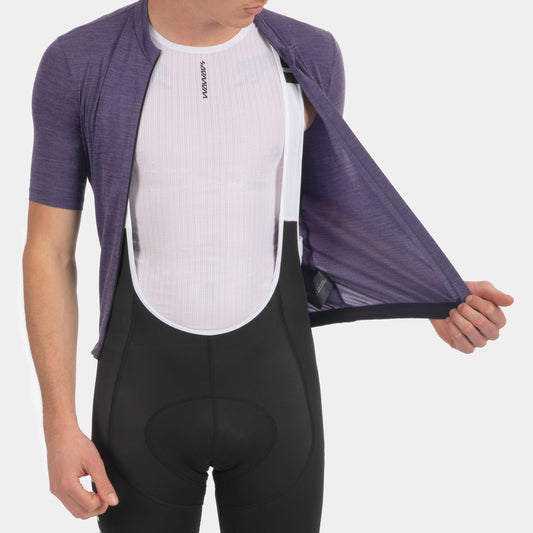 Pro Classic Merino Jersey - Purple — alternate view