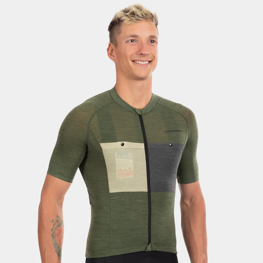 Pro Cargo Merino Jersey - Basil Green — alternate view