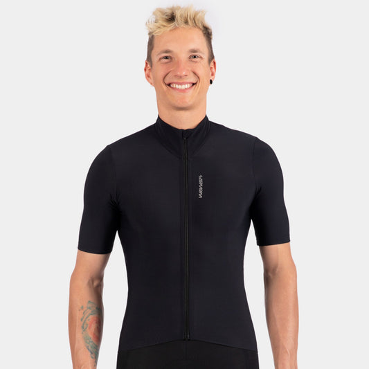Pro Classic Thermal Jersey - Black — alternate view
