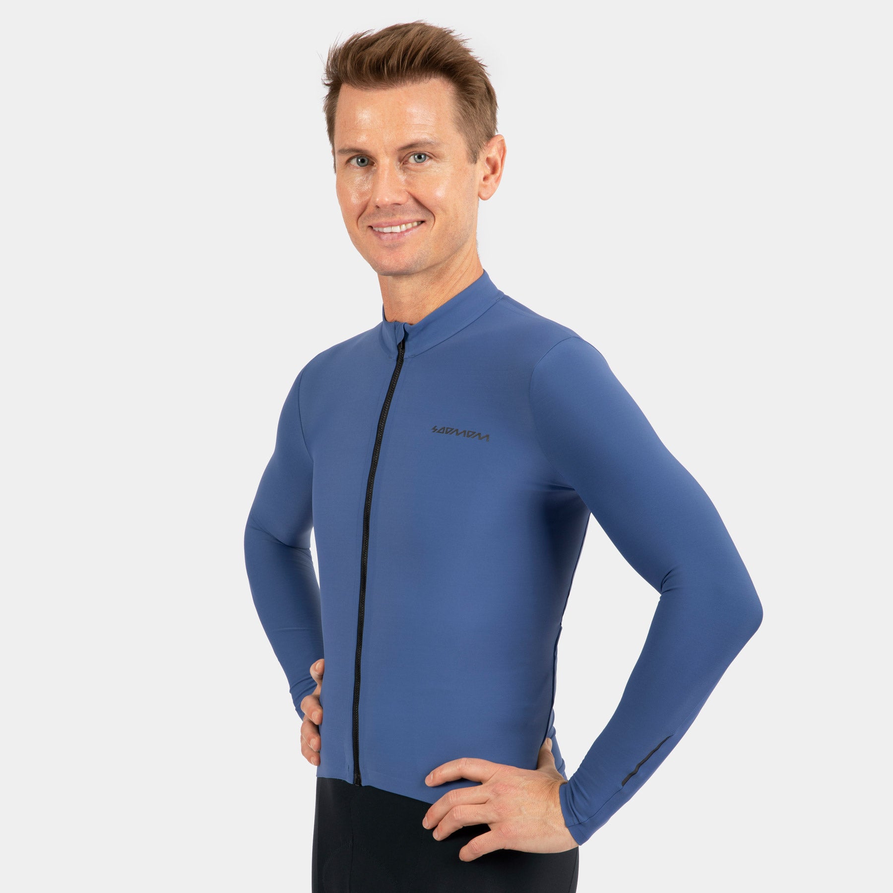 Pro Lightweight LS Thermal Jersey - Sky Blue