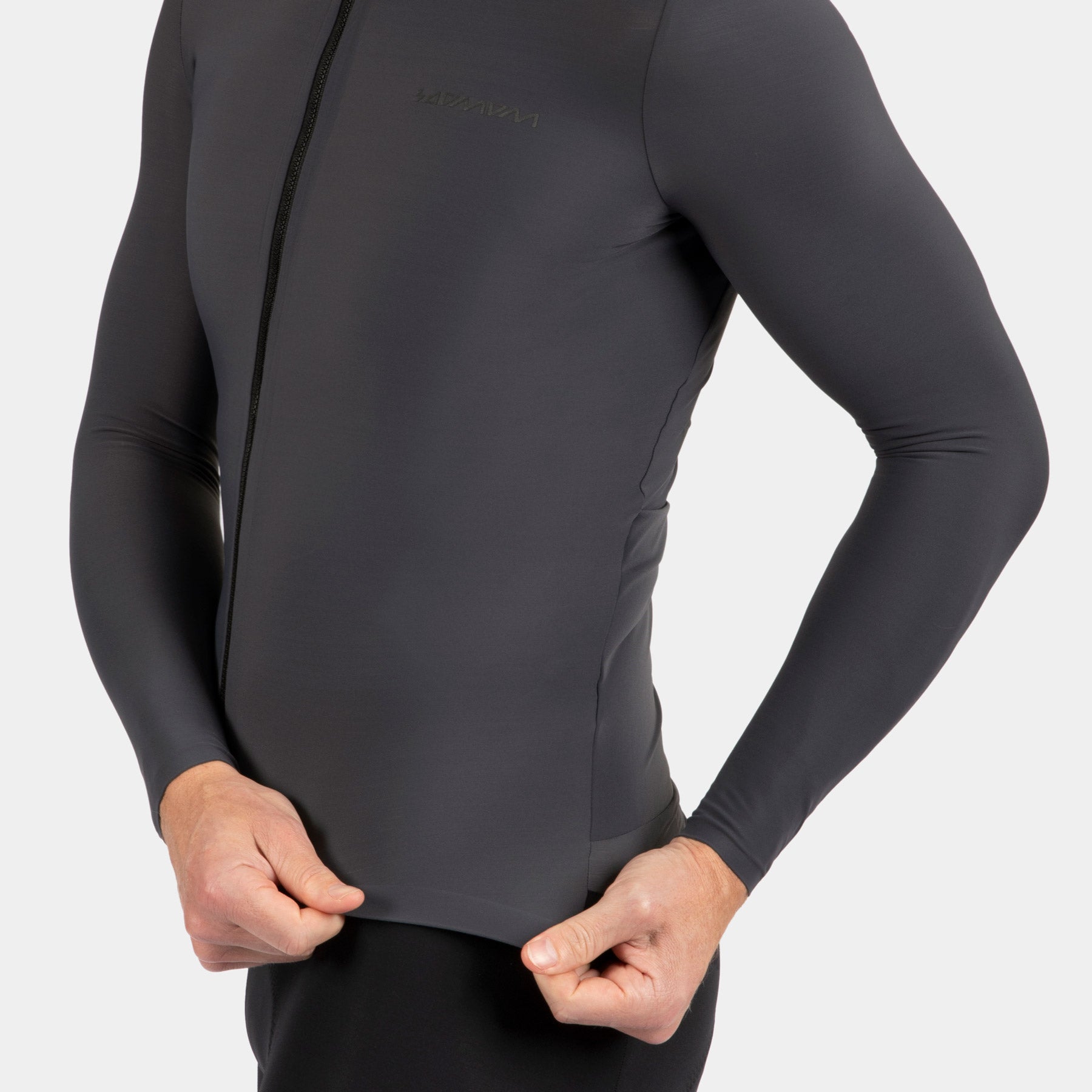 Pro Lightweight LS Thermal Jersey - Steel Grey