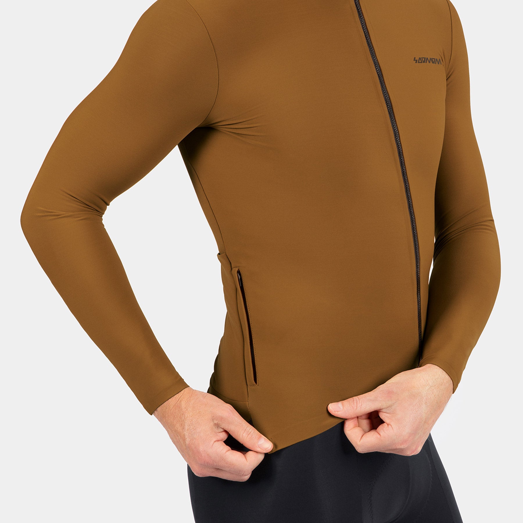 Pro Lightweight LS Thermal Jersey - Tawny Brown