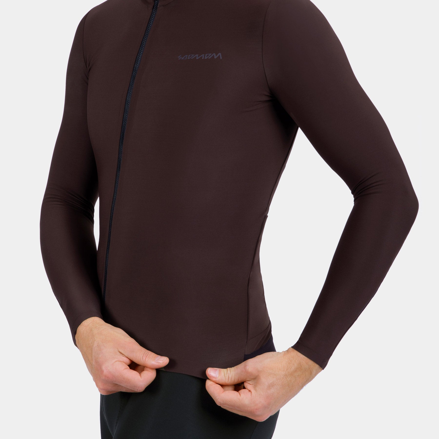 Pro Lightweight LS Thermal Jersey - Wine Purple