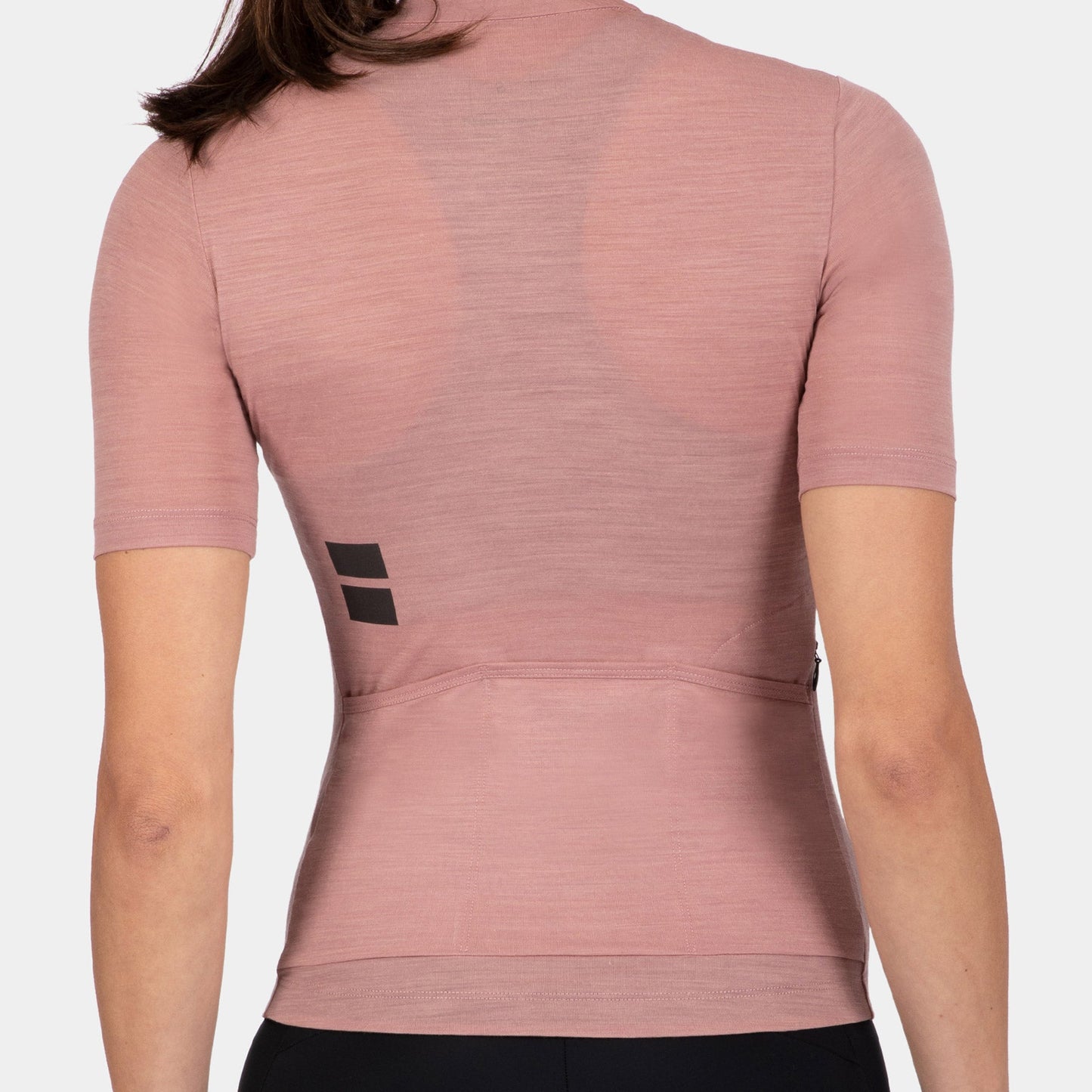 Women's Pro Classic Merino Jersey - Chalk Pink SOOMOM | Cycling Apparel