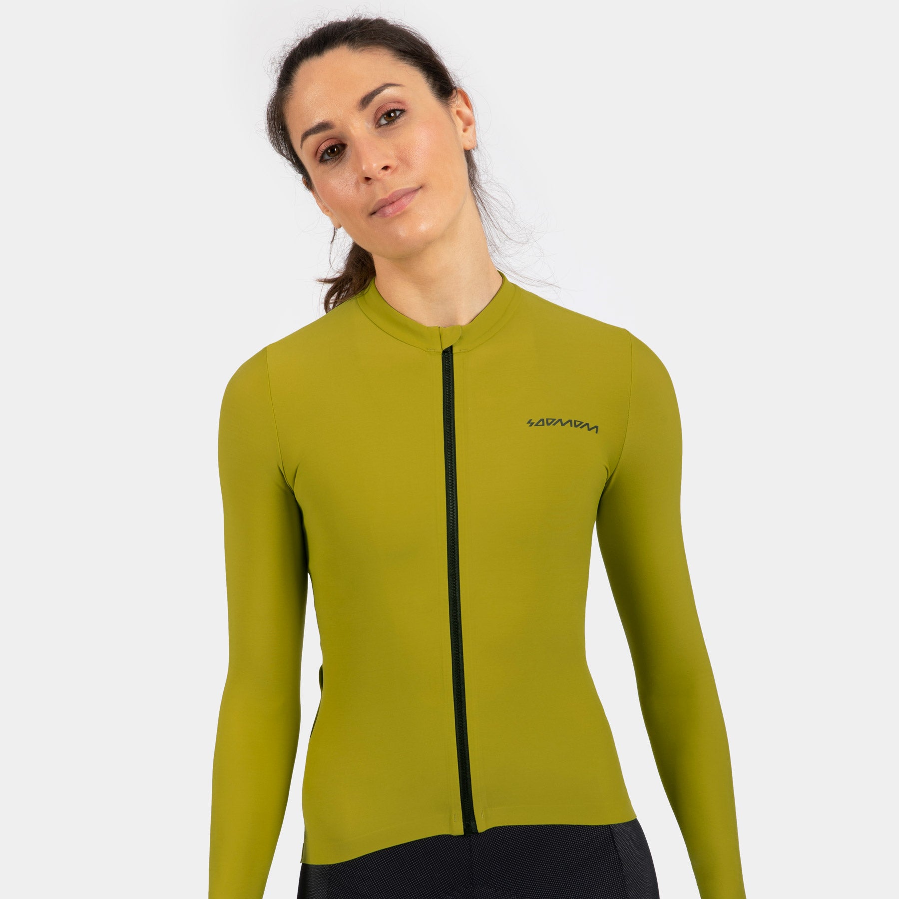 Women's Pro Lightweight LS Thermal Jersey - Turtle Green