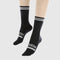 Reflective Chic Logo Cycling Socks - Black