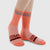 Reflective Chic Logo Cycling Socks - Pink