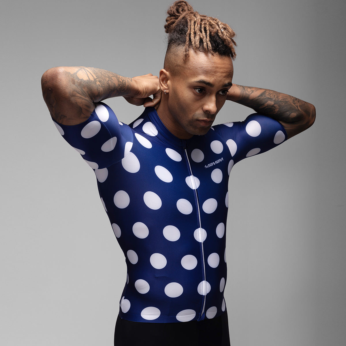 Pro Exclusive Jersey - Polka Dot Blue / White