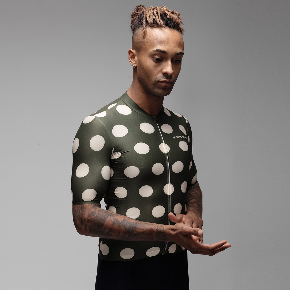 Pro Exclusive Jersey - Polka Dot Green / Yellow