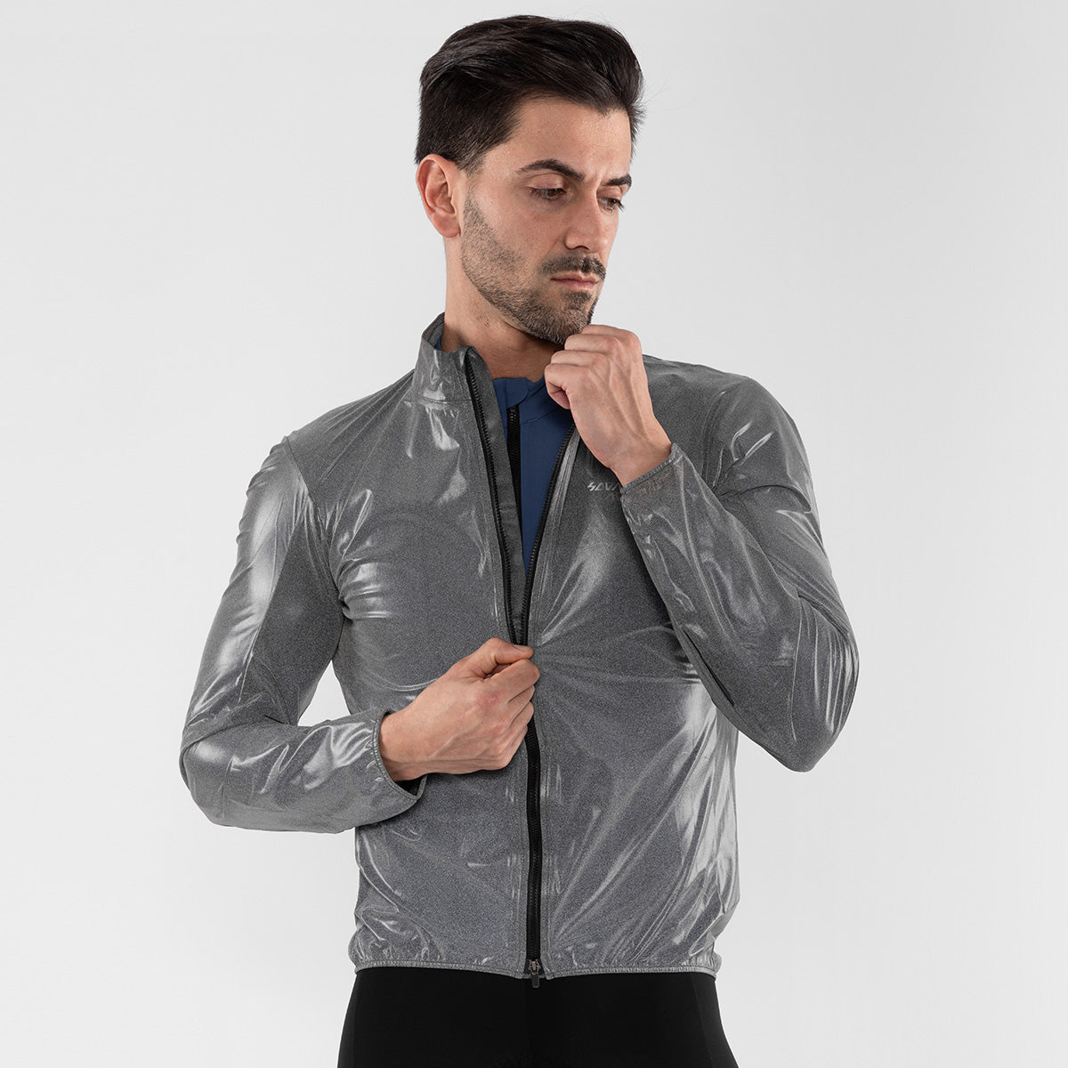 Pro Reflective Windproof Jacket - Grey